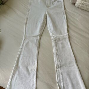 MOTHER Women's Flare & Wide Leg Jeans - White